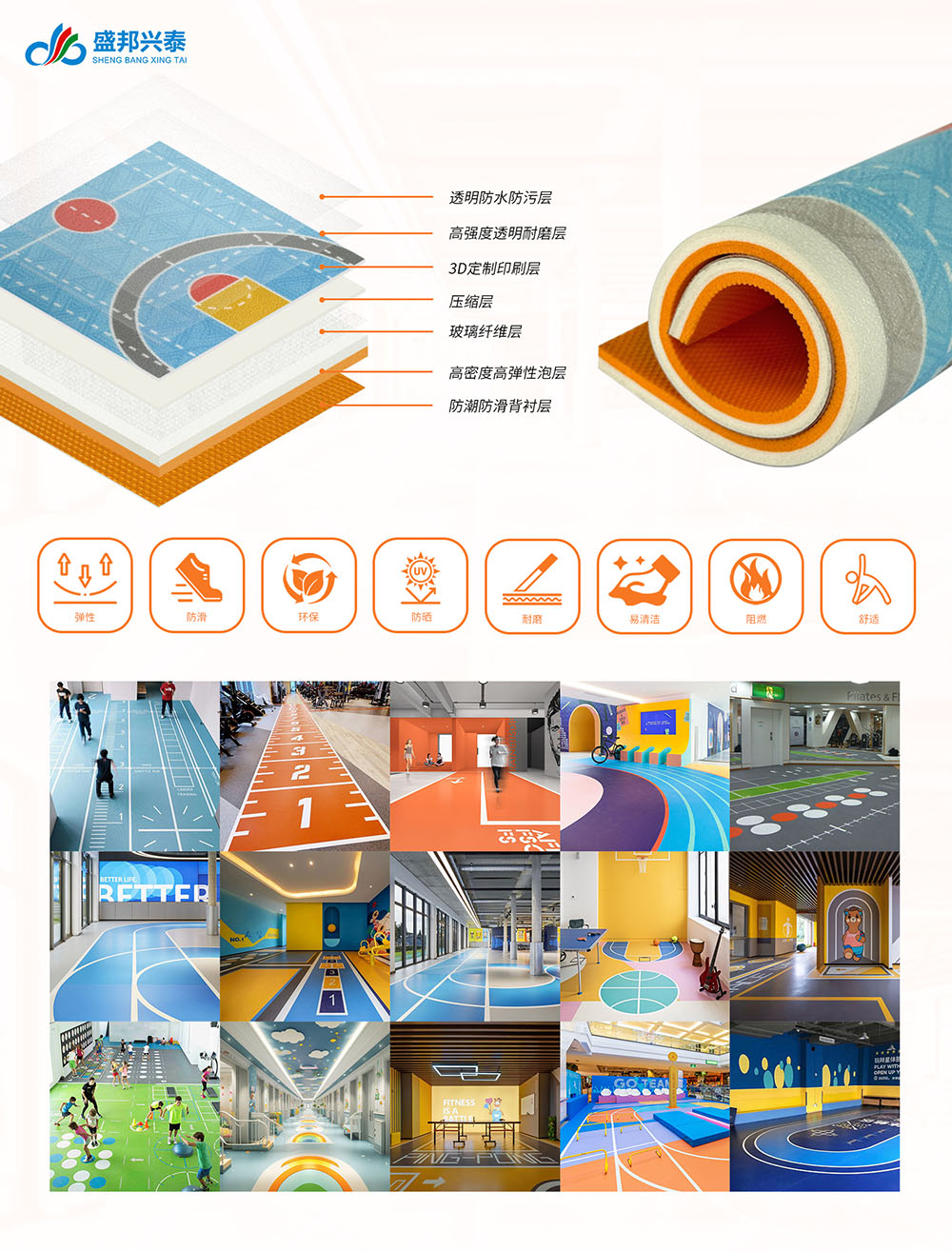 商用地板材料结构和使用 商用地板材料结构和使用